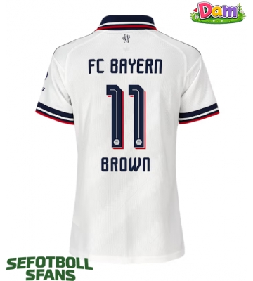 Bayern Munich Nathaniel Brown #11 Bortatröja Kvinnor 2026-27 Kortärmad